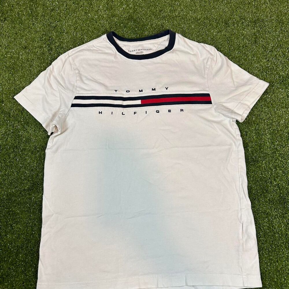 Tommy-hilfiger Men's White T-shirt